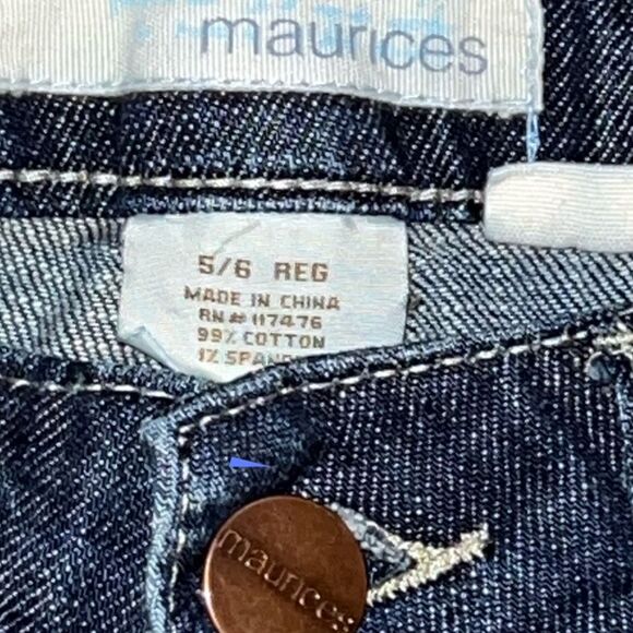 Maurices Darkwash Ashlyn Bootcut Jeans Size 6 #110 - Picture 3 of 8